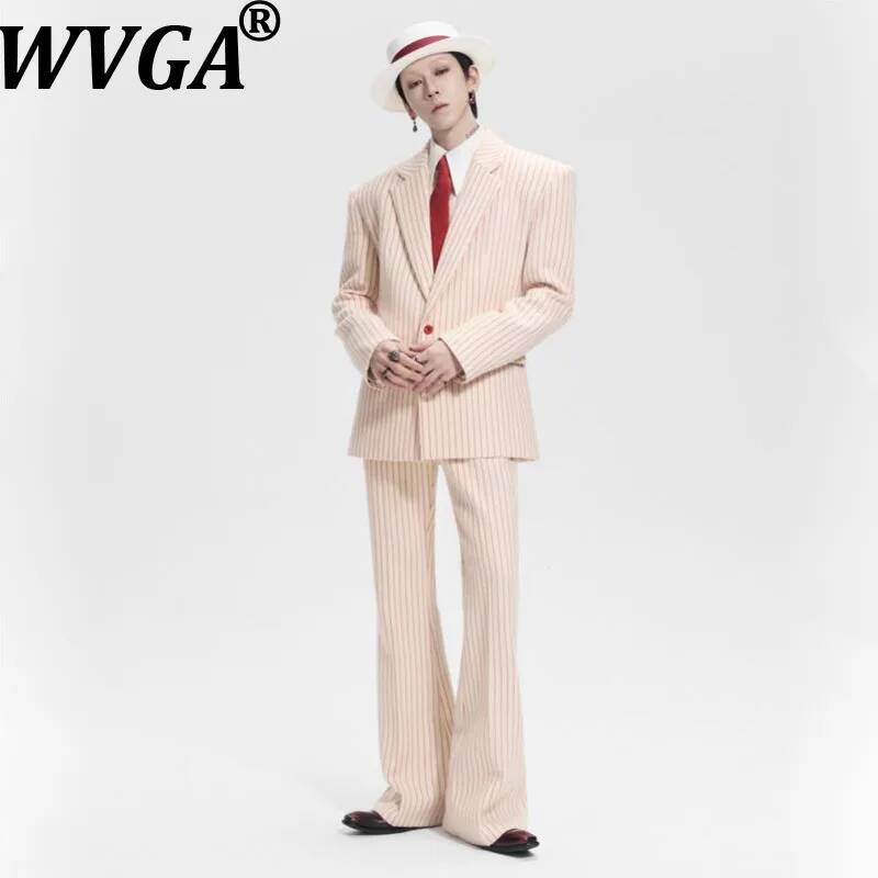 Shoulder Pad Set In - WVGA Spring Autumn New Men Striped