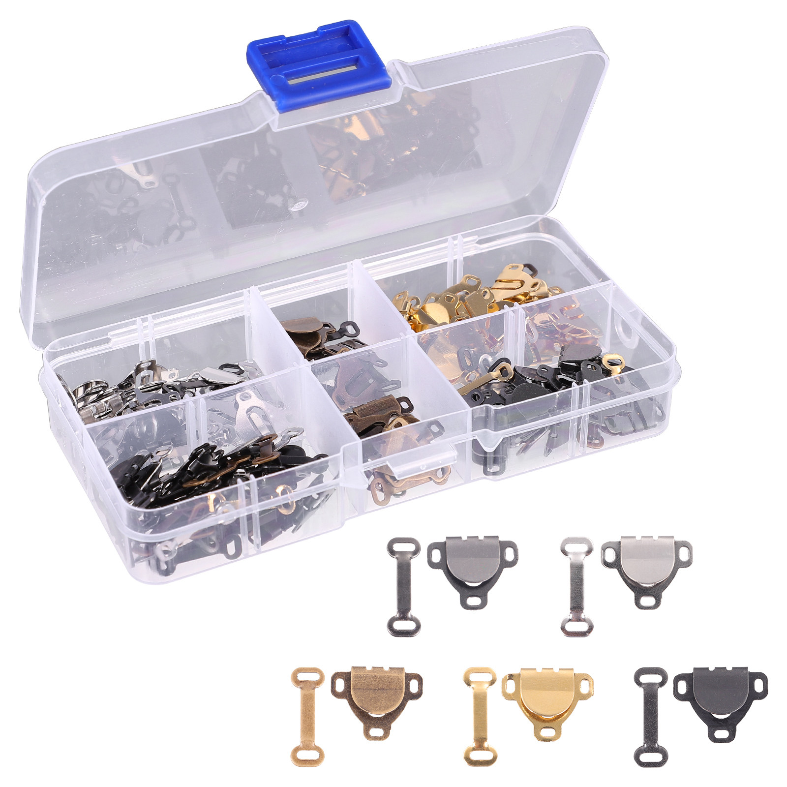 Hook Eye Fastener - 150Pcs Skirt Hooks and Eyes Set