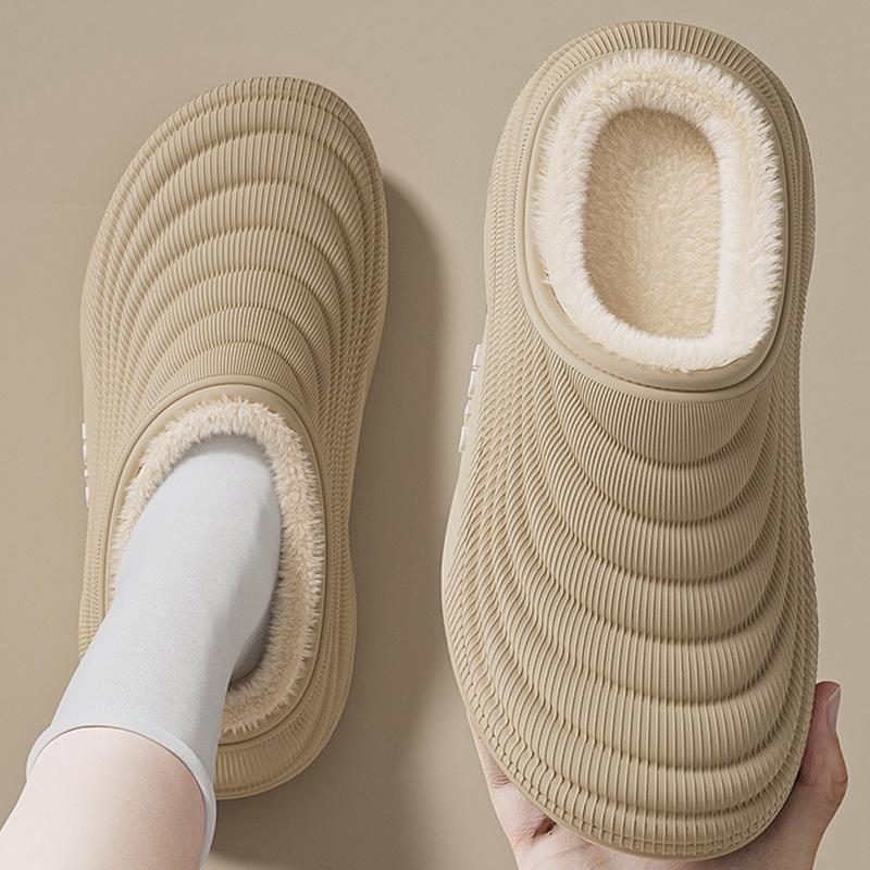 Sewing House - Home Fuzzy Slipper Women Fluffy Winter