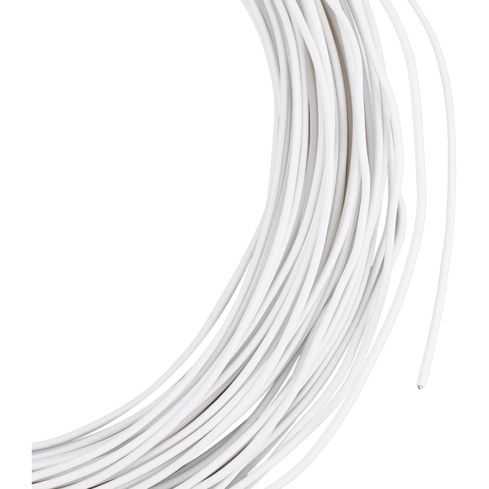 Sewing Kit - 30m White Millinery Wire 2mm Diameter