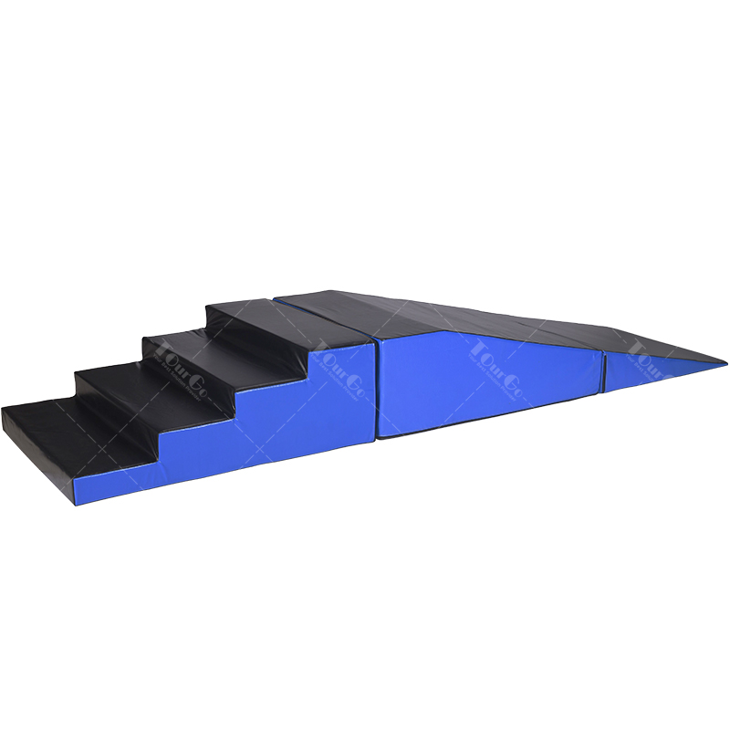 Gripper Foot Walking - Gymnastics Folding Wedge Mat Ninja Warrior