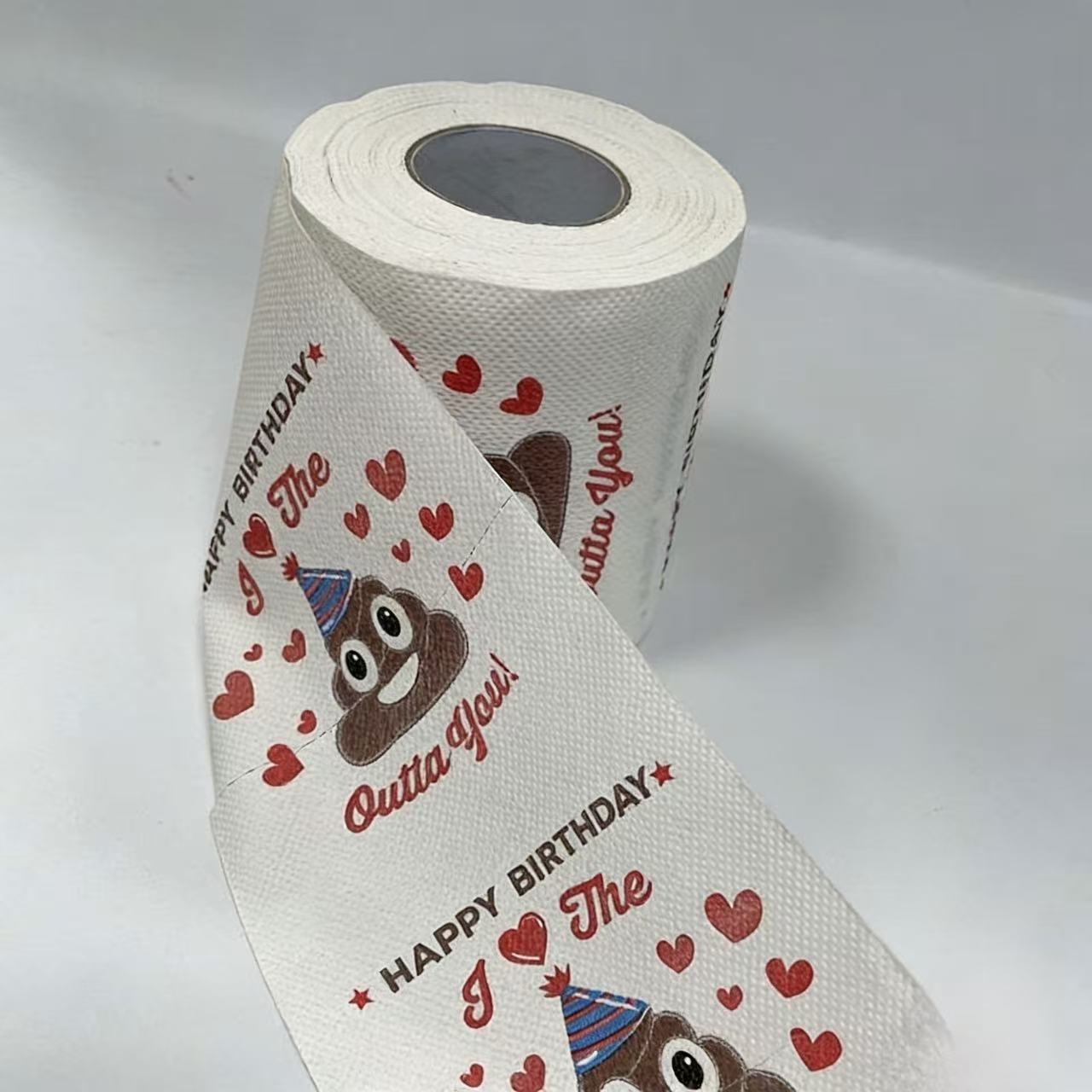 Pattern Tissue Paper - Birthday Party Tissue Toilet Paper with