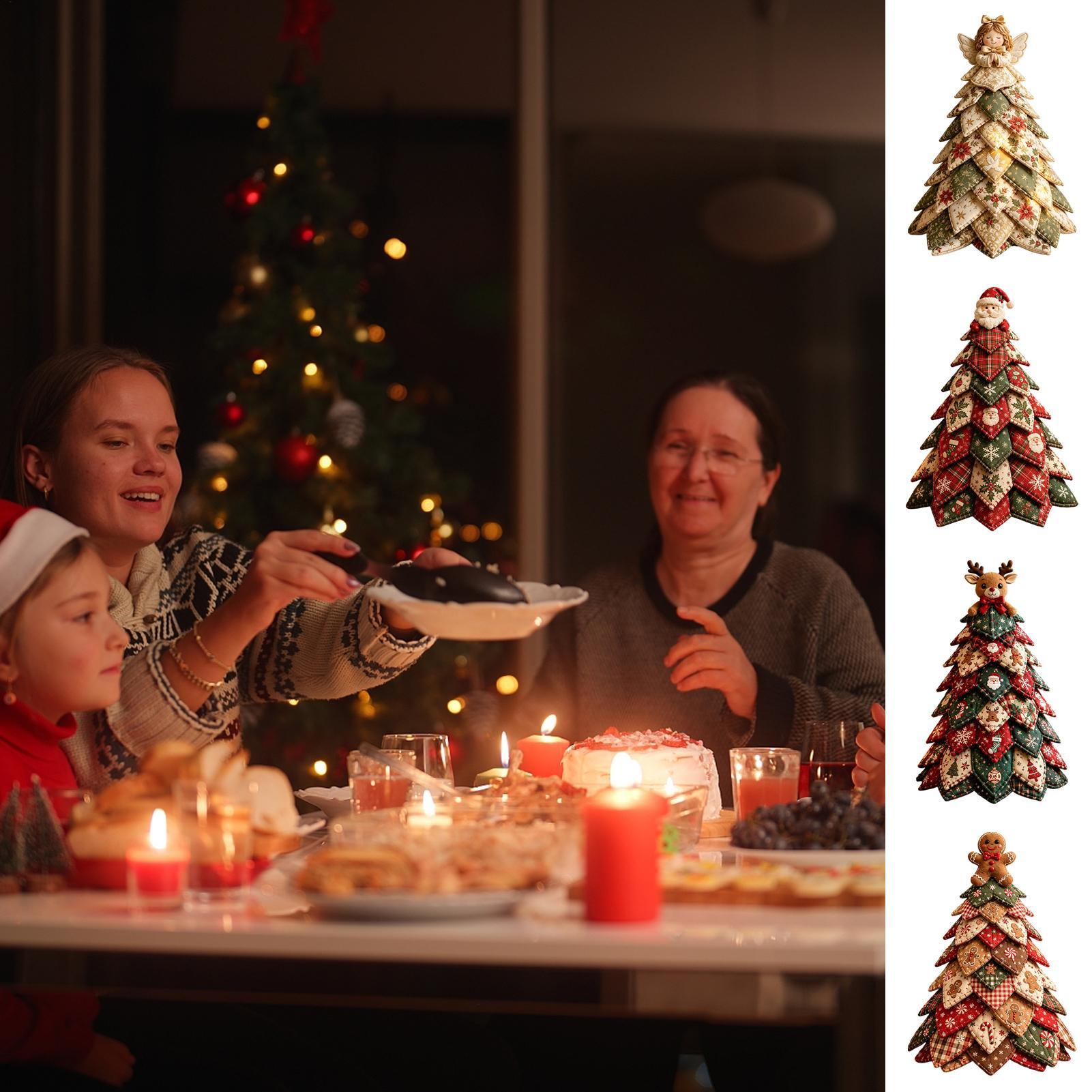 Sewing Kit - DIY Fabric Christmas Tree Kit 3D