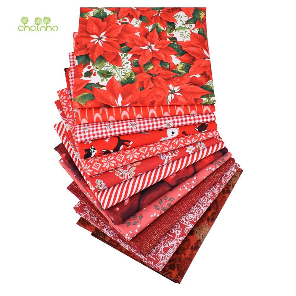 Textile And Sewing Materials - Chainho,Printed Plain Cotton Fabric,Patchwork Cloth,DIY Quilting