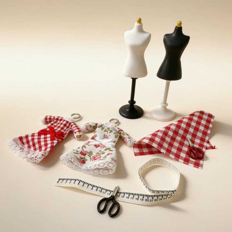 Sewing Kit - 1 Set Mannequin Torso Clothing Rack