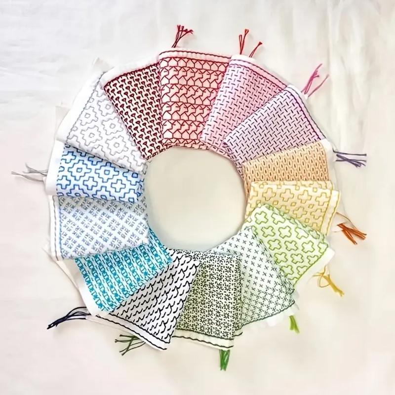 Sewing Kit - 9/32Pcs Thread And Needles Denim Fabric