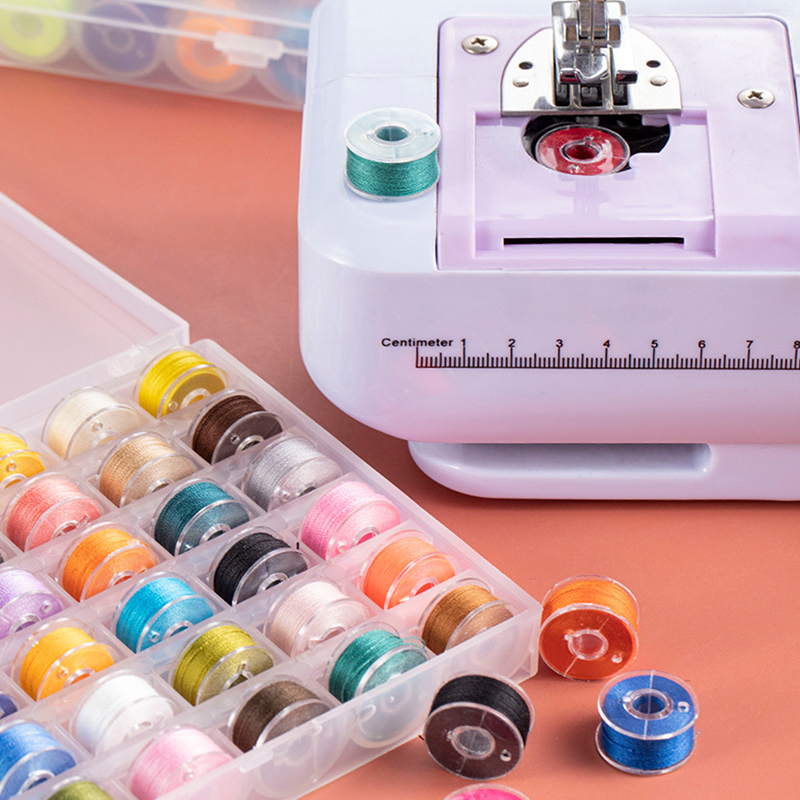 New【Sewing Bobbins Box Set Sew - Sewing Machine Yarn ulasan dan harga