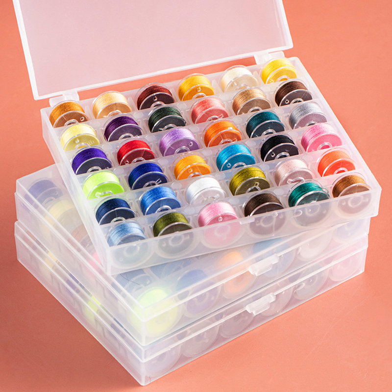 New【Sewing Bobbins Box Set Sew - Sewing Machine Yarn ulasan dan harga
