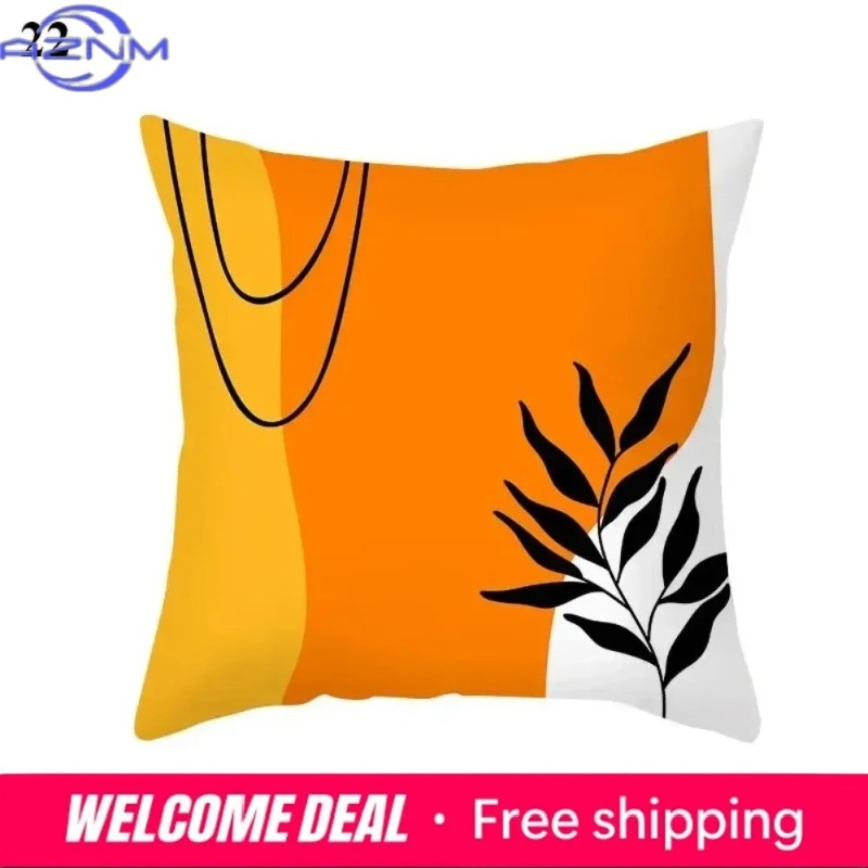 Boho Orange Abstract Cushion C - Century Textile & Sewing Supply Avenue C North Saskatoon Sk ulasan dan harga