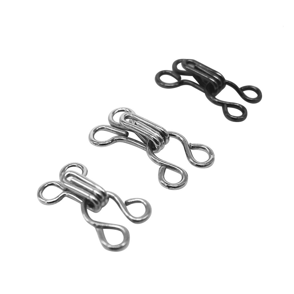 100Pcs Metal Hook and Eye Clos - Hook Eye Fastener ulasan dan harga