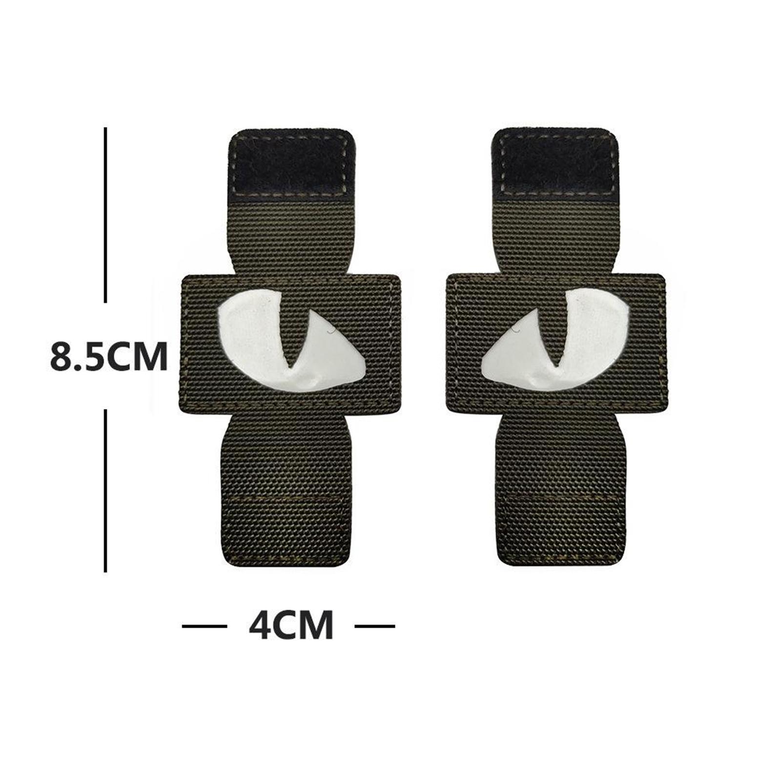 Cat Eye Patch Reflective Embro - Hook Eye Fastener ulasan dan harga