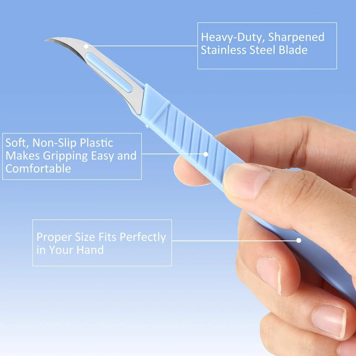 5 pieces of blue sewing tear m - Sewing Kit ulasan dan harga