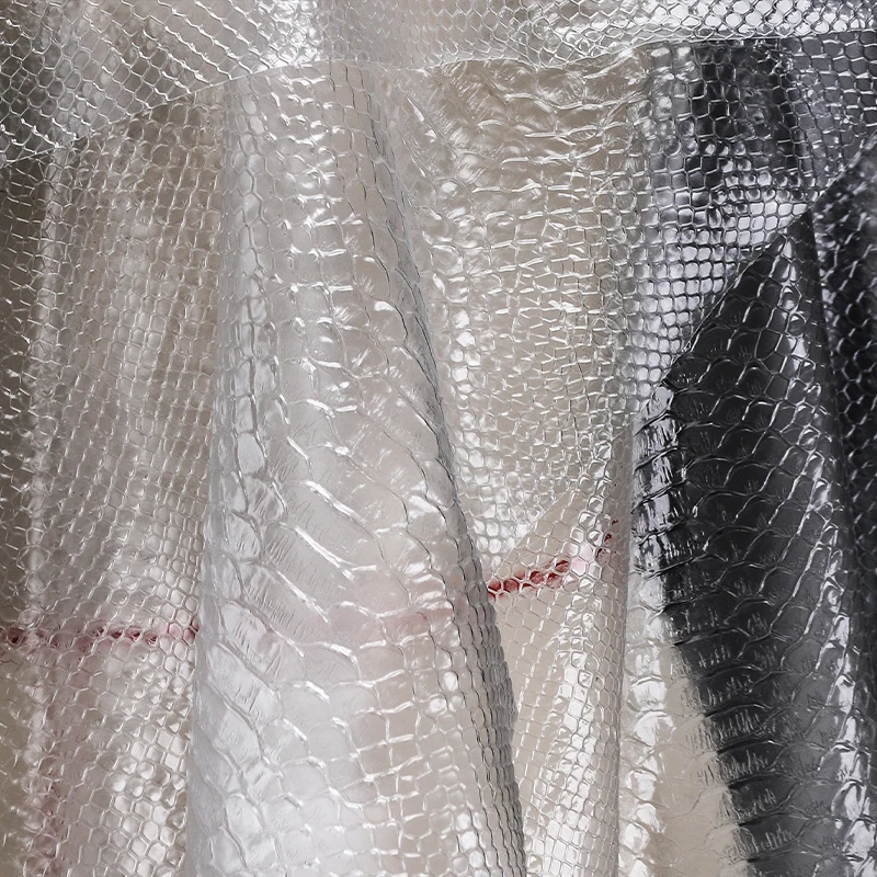 130*50Cm Transparent Tpu Fabri - Textile And Sewing Supply ulasan dan harga