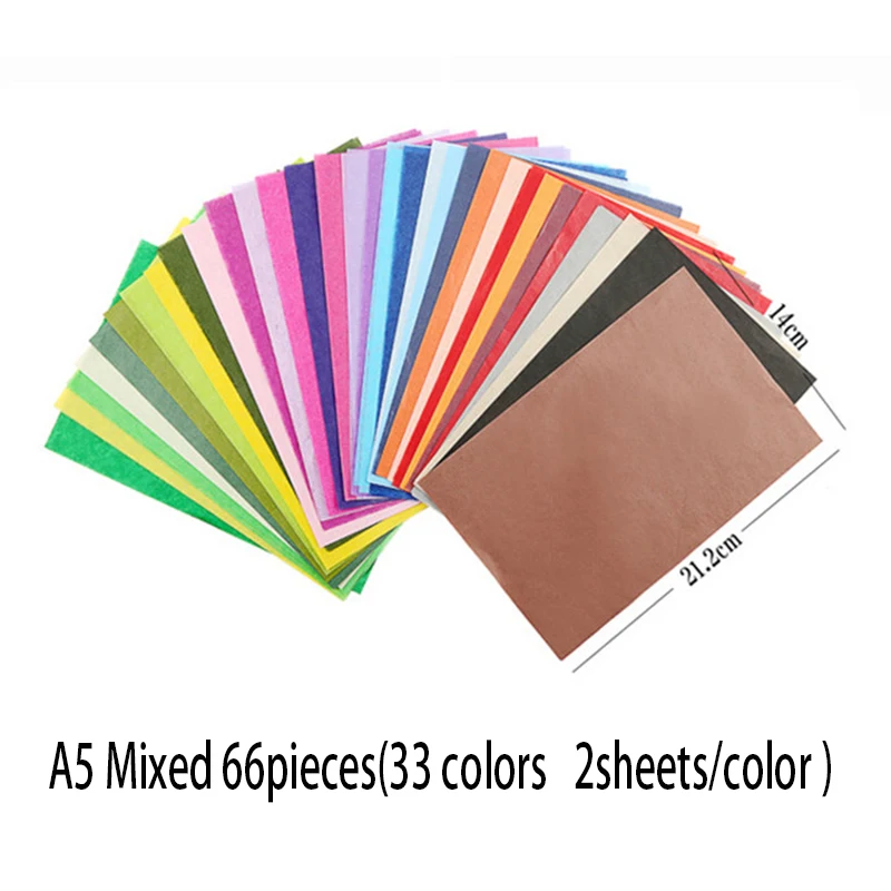 21*14cm Colorful Mixed A5 Tiss - Pattern Tissue Paper ulasan dan harga