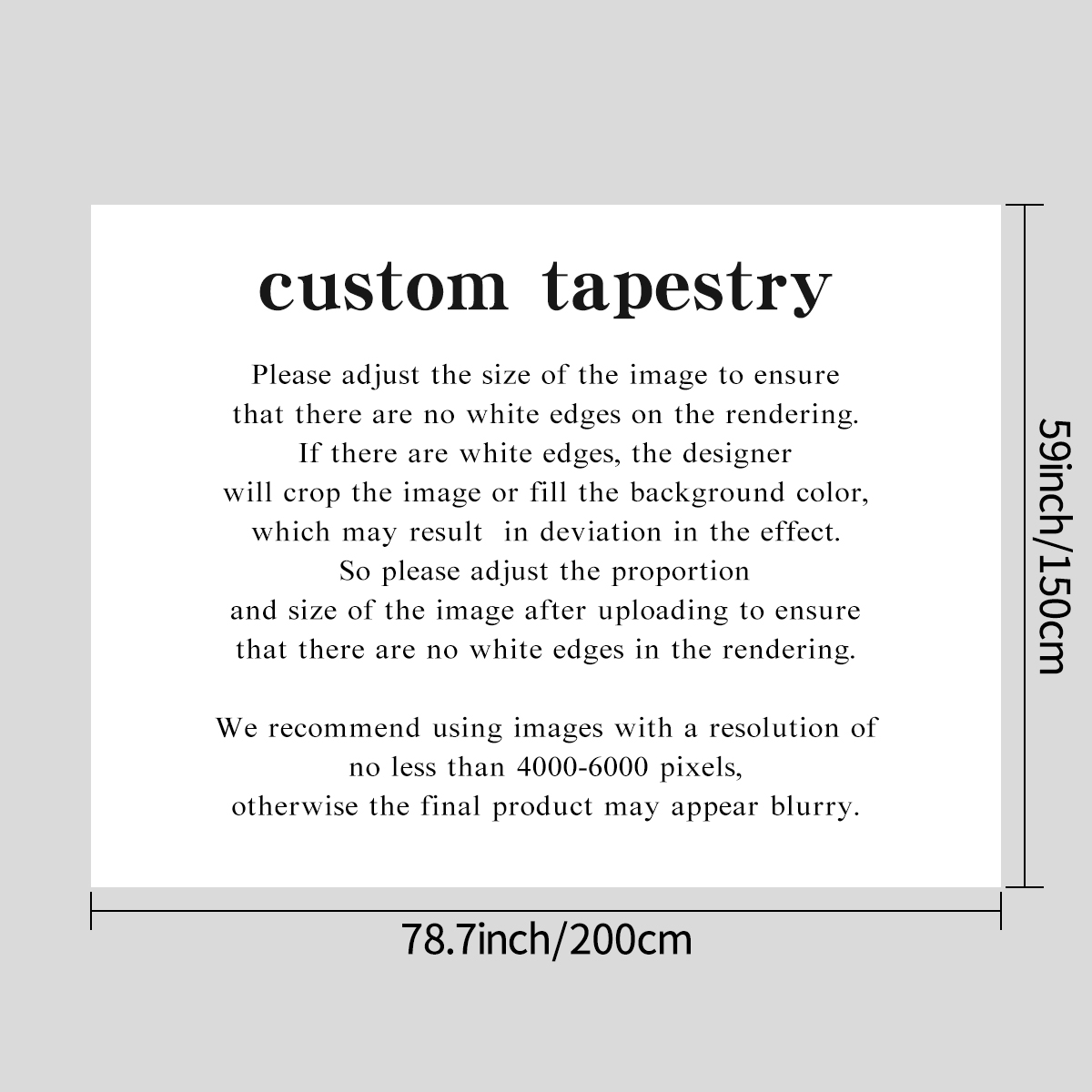 1pc Customized tapestries, cus - Sewing Custom ulasan dan harga