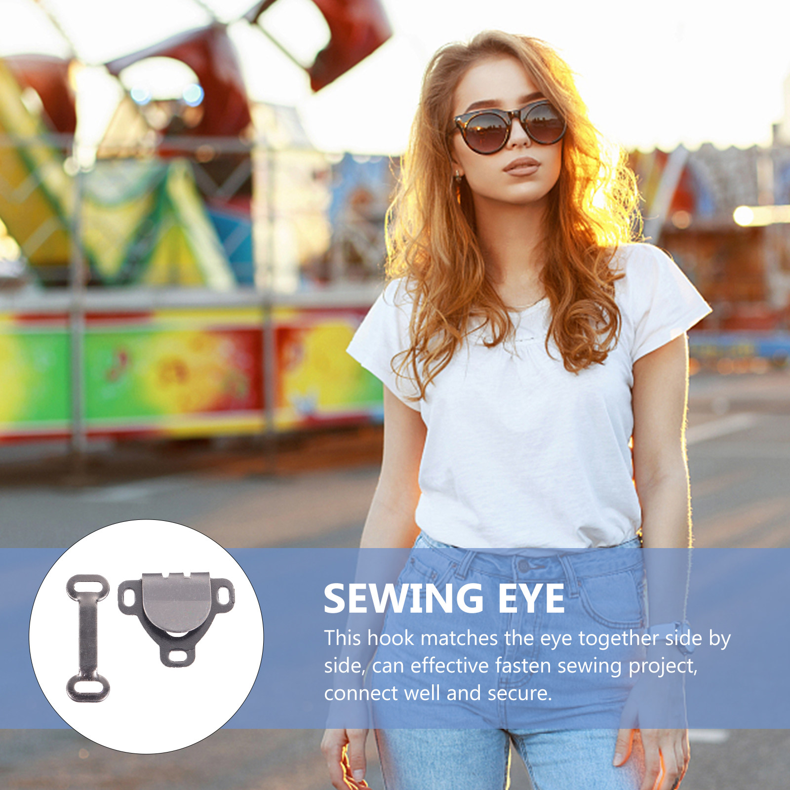 150Pcs Skirt Hooks and Eyes Se - Hook Eye Fastener ulasan dan harga