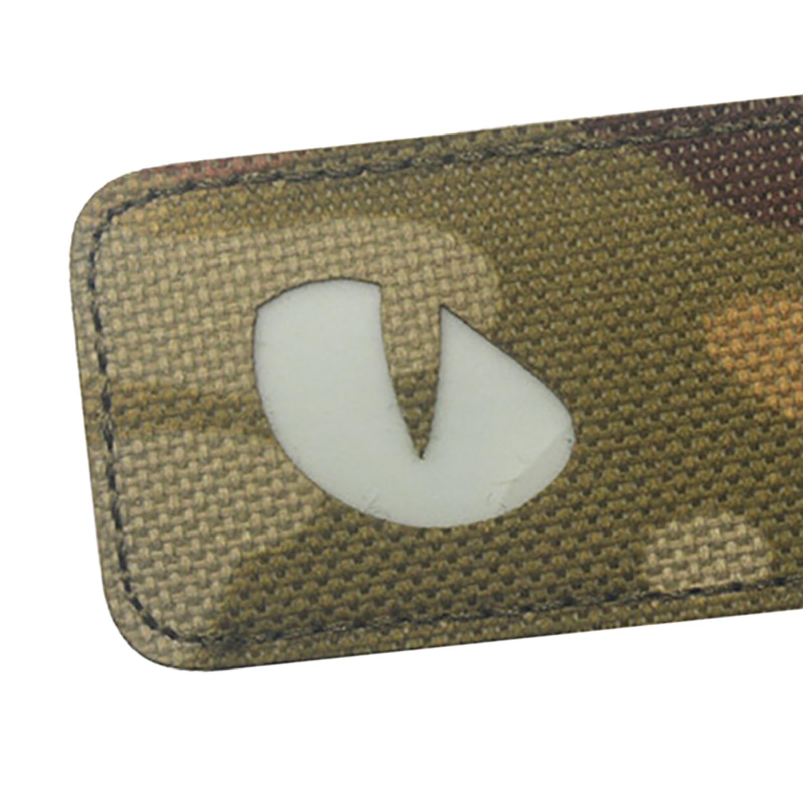 Cat Eye Patch Embroidery Badge - Hook Eye Fastener ulasan dan harga
