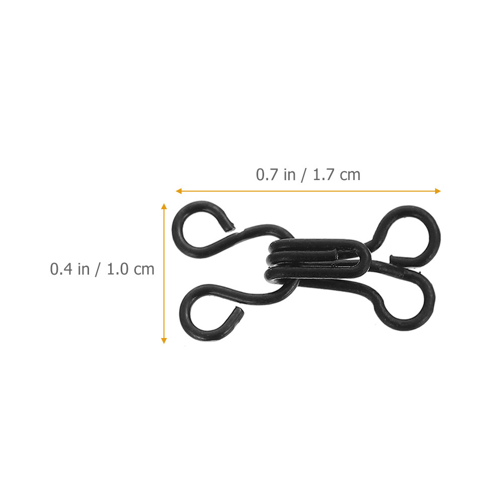 120Pcs Clothes Hooks Sewing Ey - Hook Eye Fastener ulasan dan harga