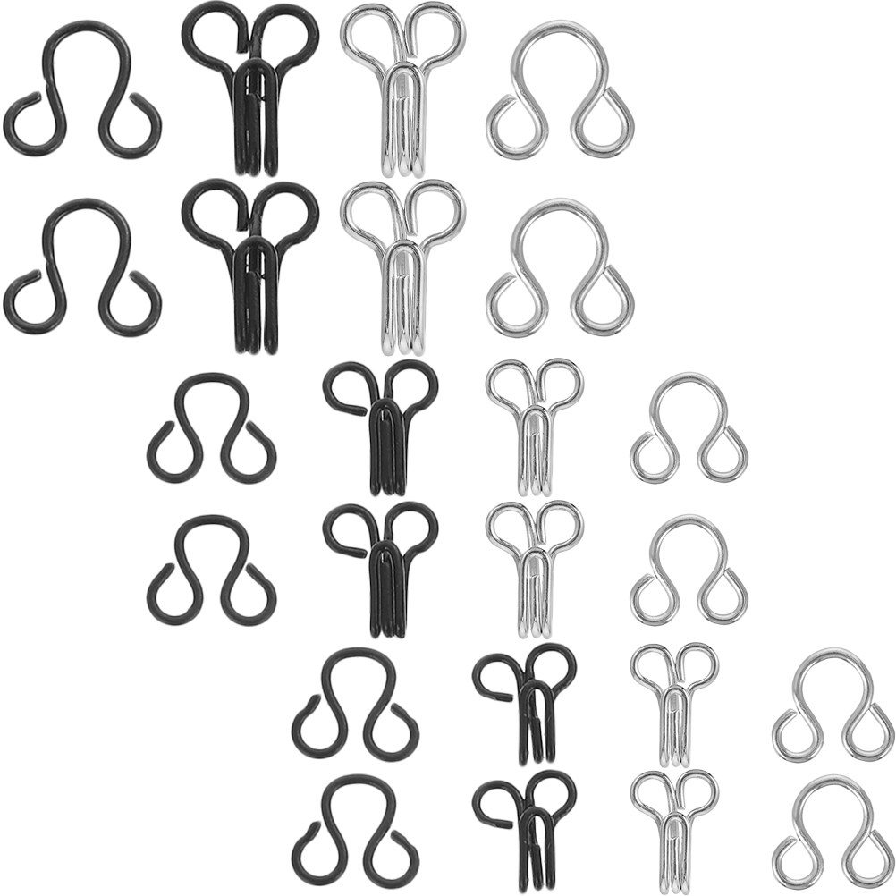 120Pcs Clothes Hooks Sewing Ey - Hook Eye Fastener ulasan dan harga