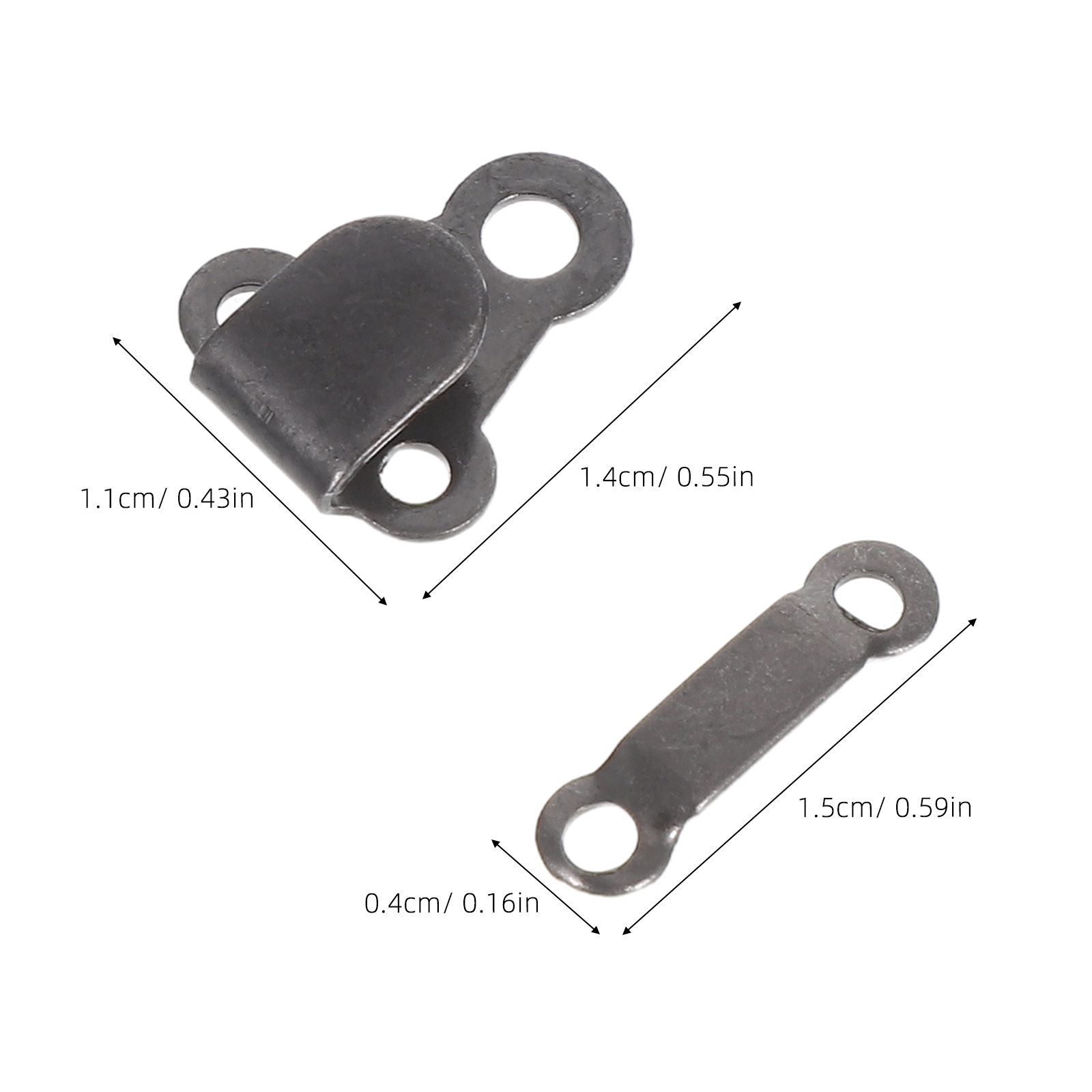 20Pcs Sewing Hooks and Eyes Cl - Hook Eye Fastener ulasan dan harga