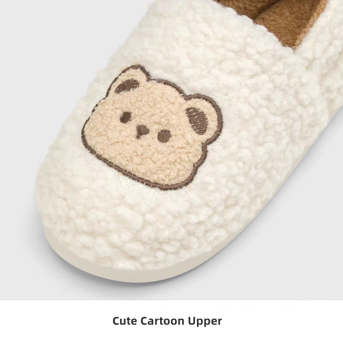 Winter Men's Slippers Couples  - Sewing House ulasan dan harga