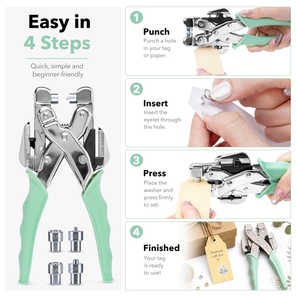 Grommet Tool Kit Handheld Hole - Sewing Kit ulasan dan harga