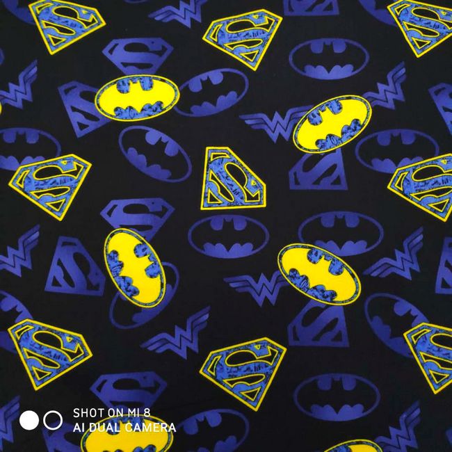 Bandai Batman Anime 100 Cotton - Sewing Textiles ulasan dan harga