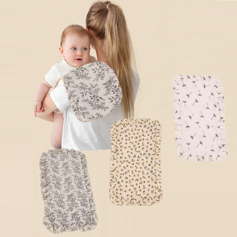 3Pcs/Set Solid And Printed Col - Shoulder Pad Set In ulasan dan harga