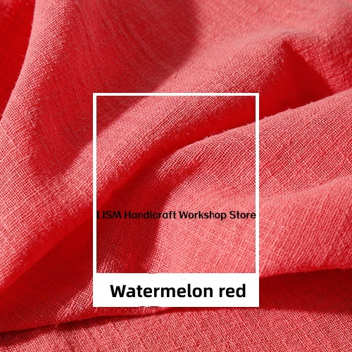 Natural Washed Linen Textile M - Textile And Sewing Supply ulasan dan harga