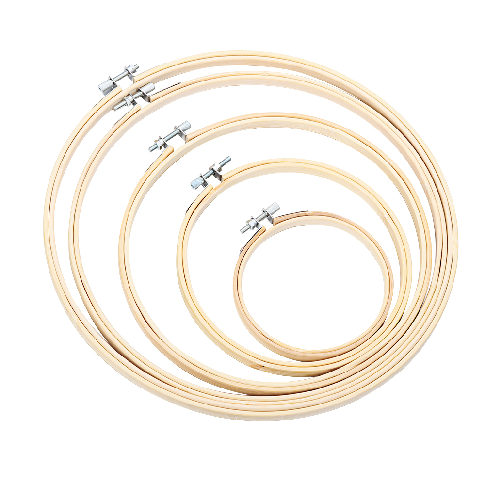 10/13/15/20cm Embroidery Hoop  - Sewing Recycling ulasan dan harga