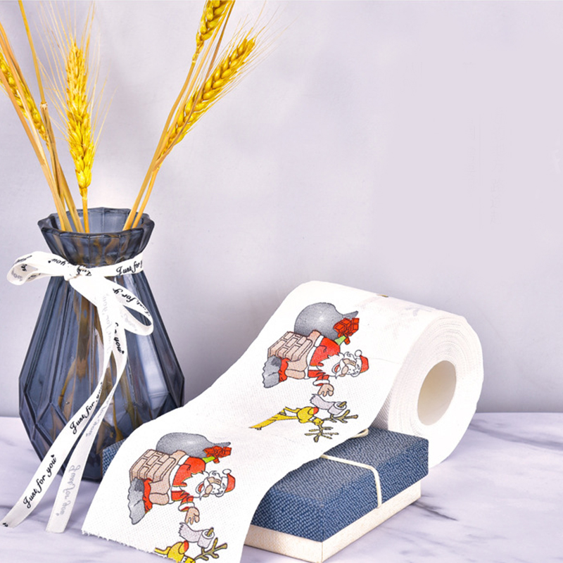 Christmas pattern color toilet - Pattern Tissue Paper ulasan dan harga