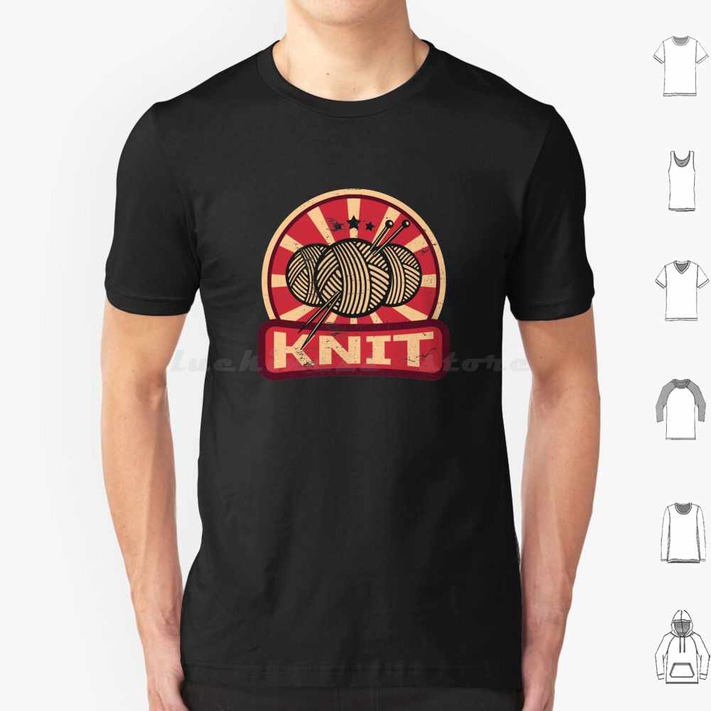 Knitting Propaganda T Shirt 6x - Sewing Machine Yarn ulasan dan harga