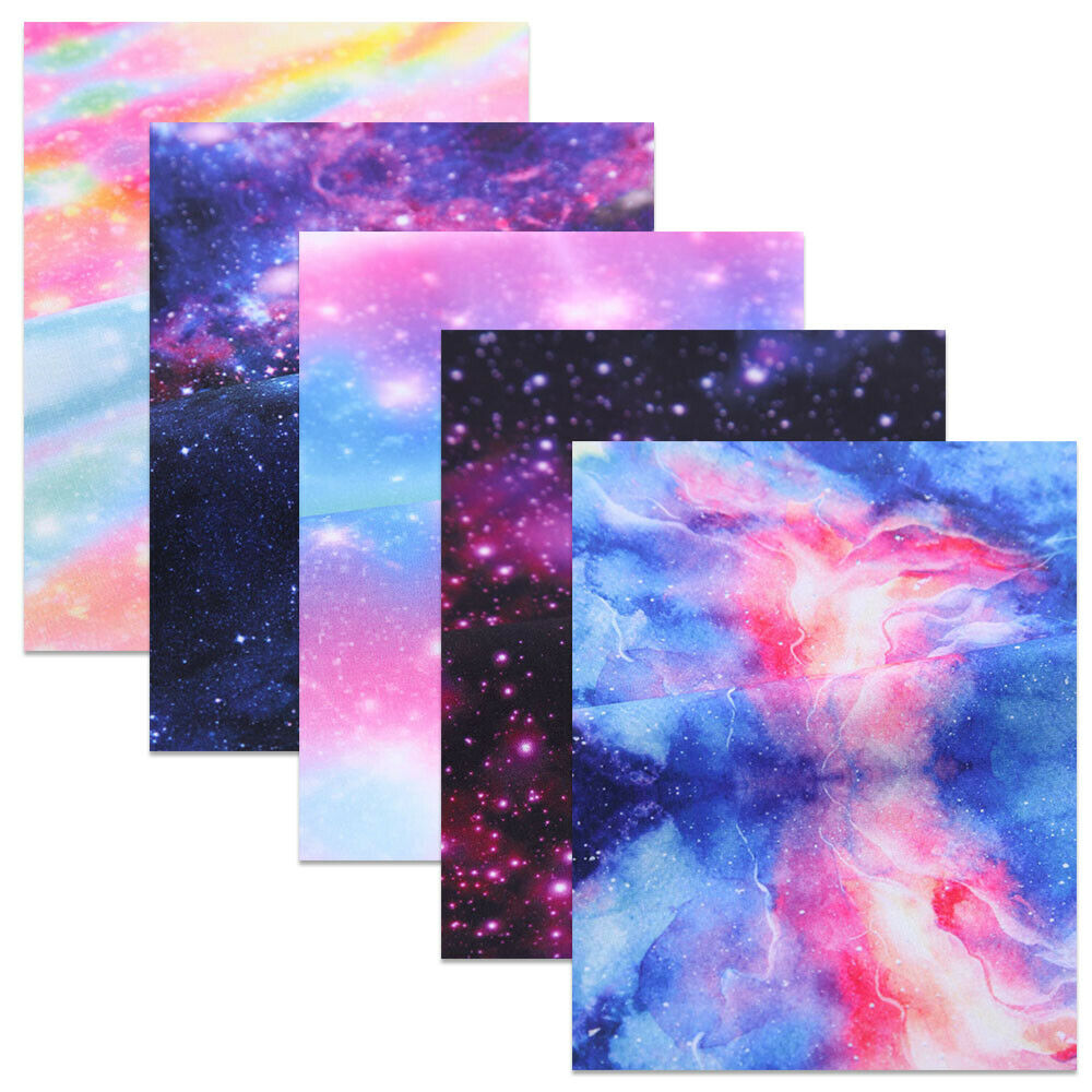 5Pcs Galaxy Animal Leopard Flo - Textile And Sewing Supply ulasan dan harga