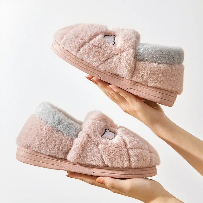 House Fluffy Slippers Men Cart - Sewing House ulasan dan harga