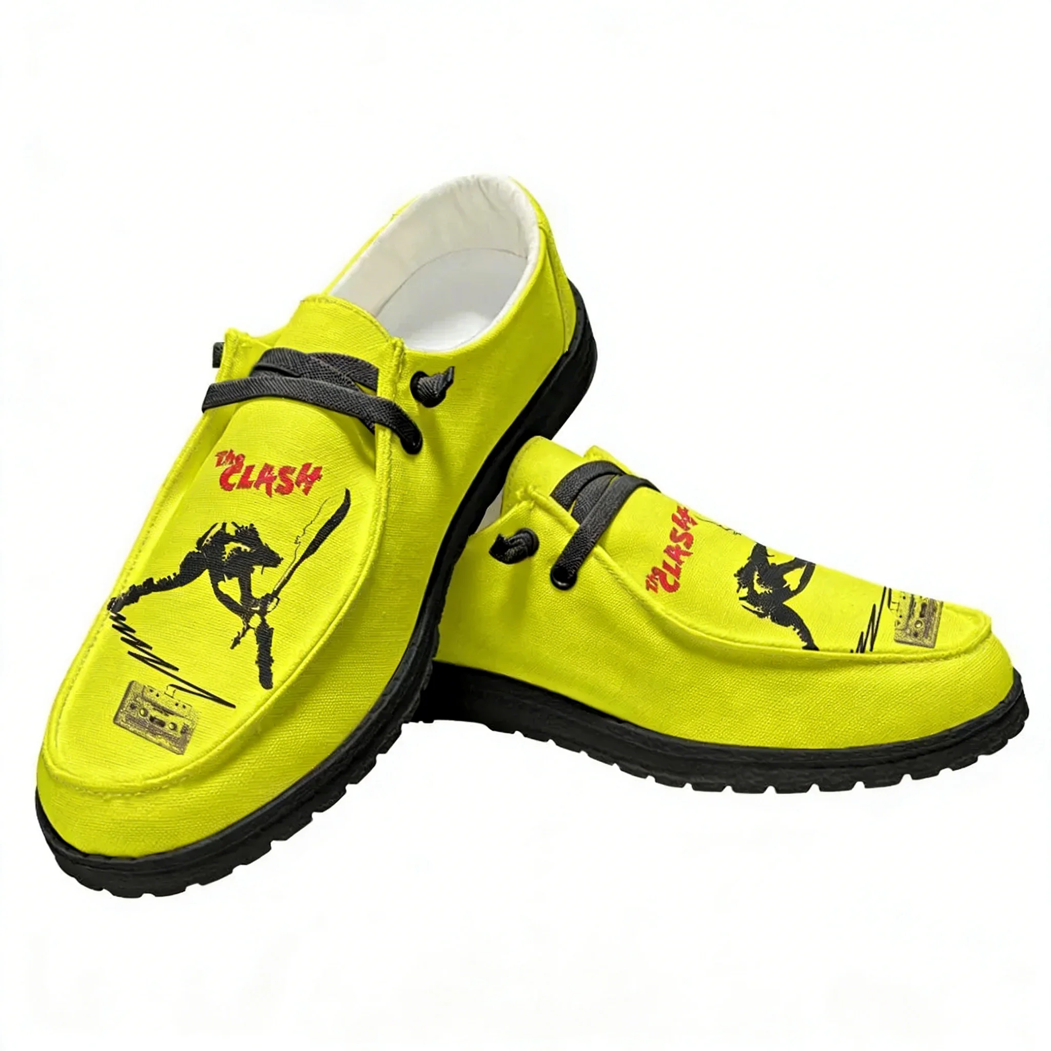 The Clash Rock Band Casual Sho - Sewing Custom ulasan dan harga