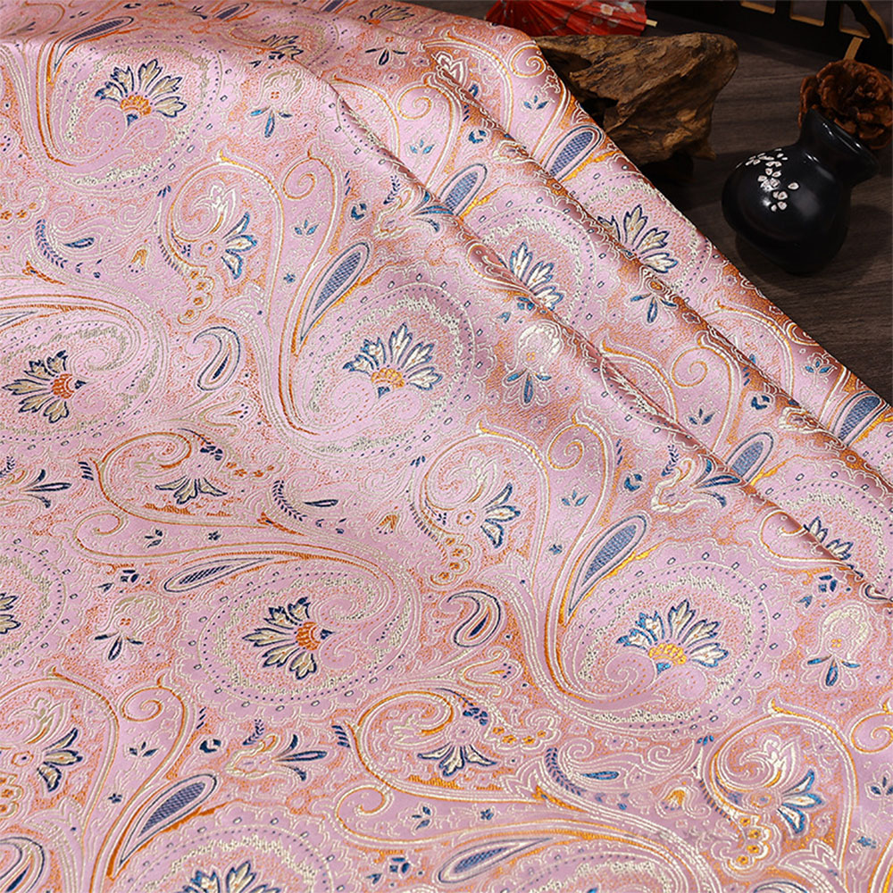 50x75cm Spiral Flower Pattern  - Sewing Textiles ulasan dan harga