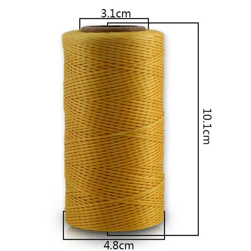 260M Waxed Thread Wax String C - Sewing Thread Production ulasan dan harga