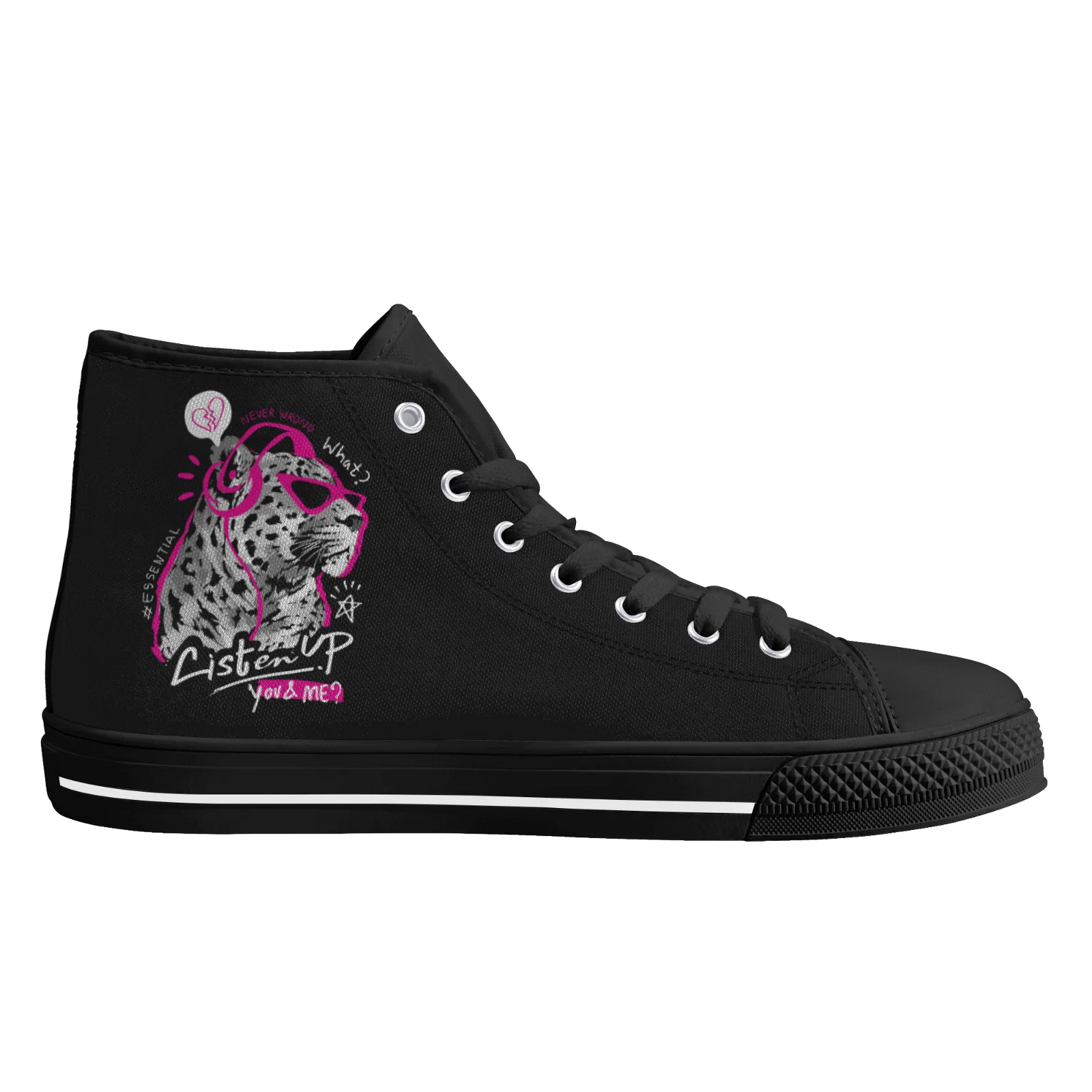 Custom Shoes Tiger Graphic Cla - Sewing Custom ulasan dan harga