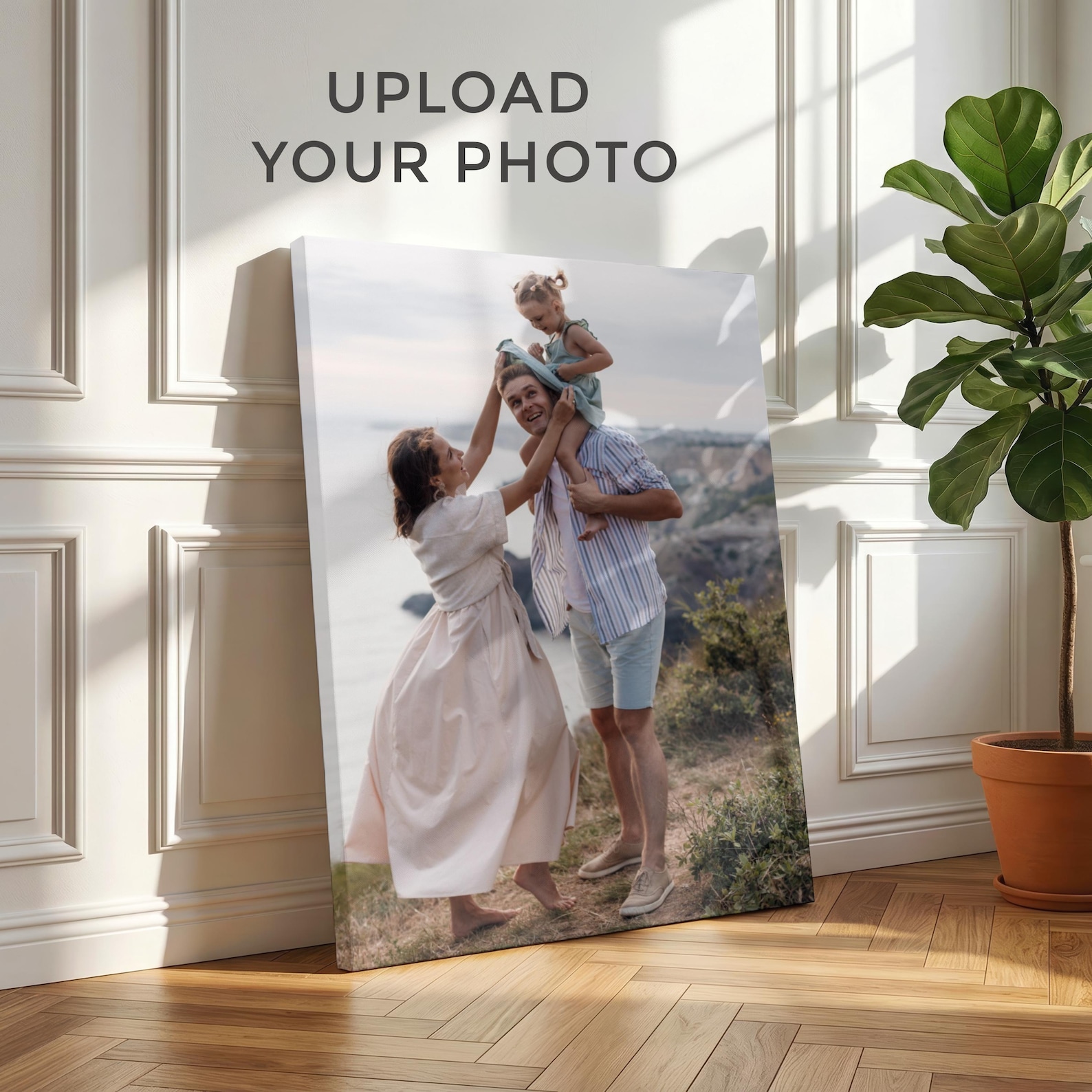Personalized Photo Canvas, Cus - Sewing Custom ulasan dan harga