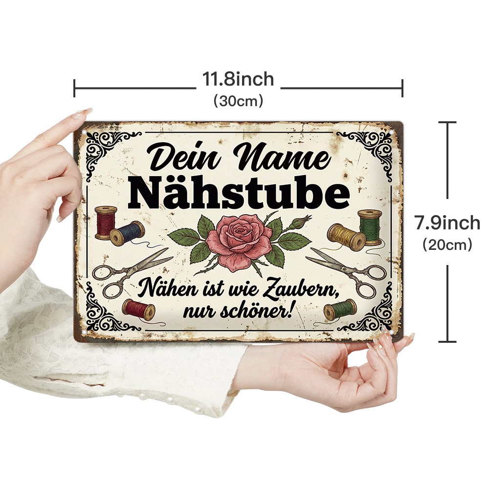 2D Flat Tudor Custom German Me - Sewing Custom ulasan dan harga