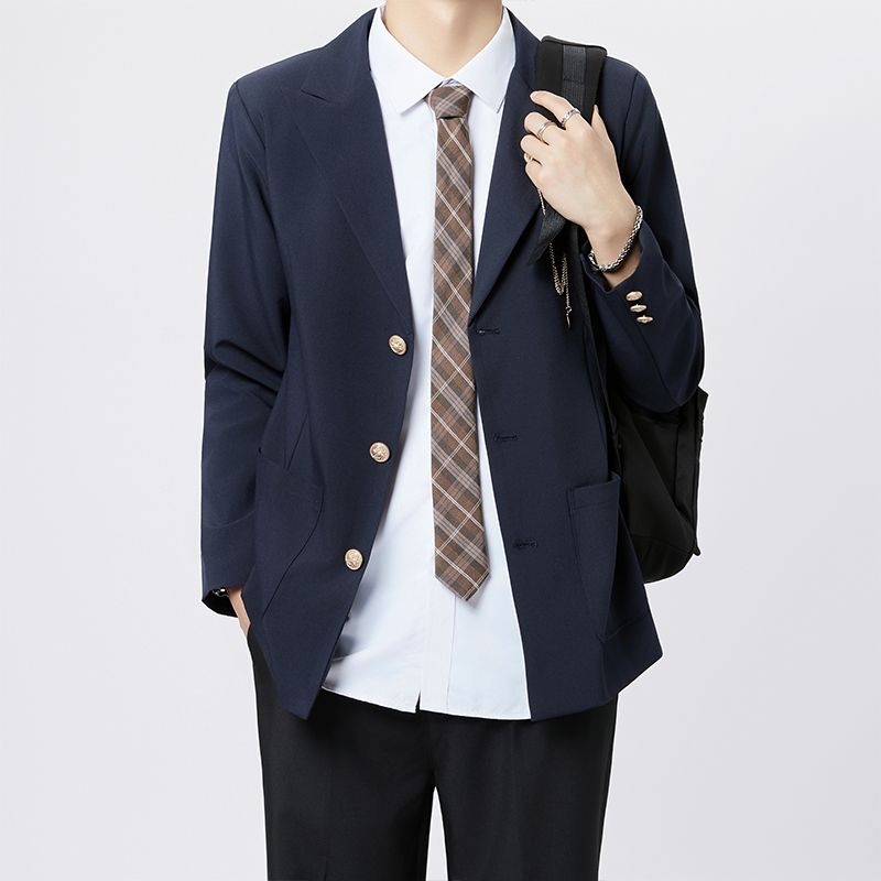 Casual Youthful Boys' Uniform  - Shoulder Pad Set In ulasan dan harga