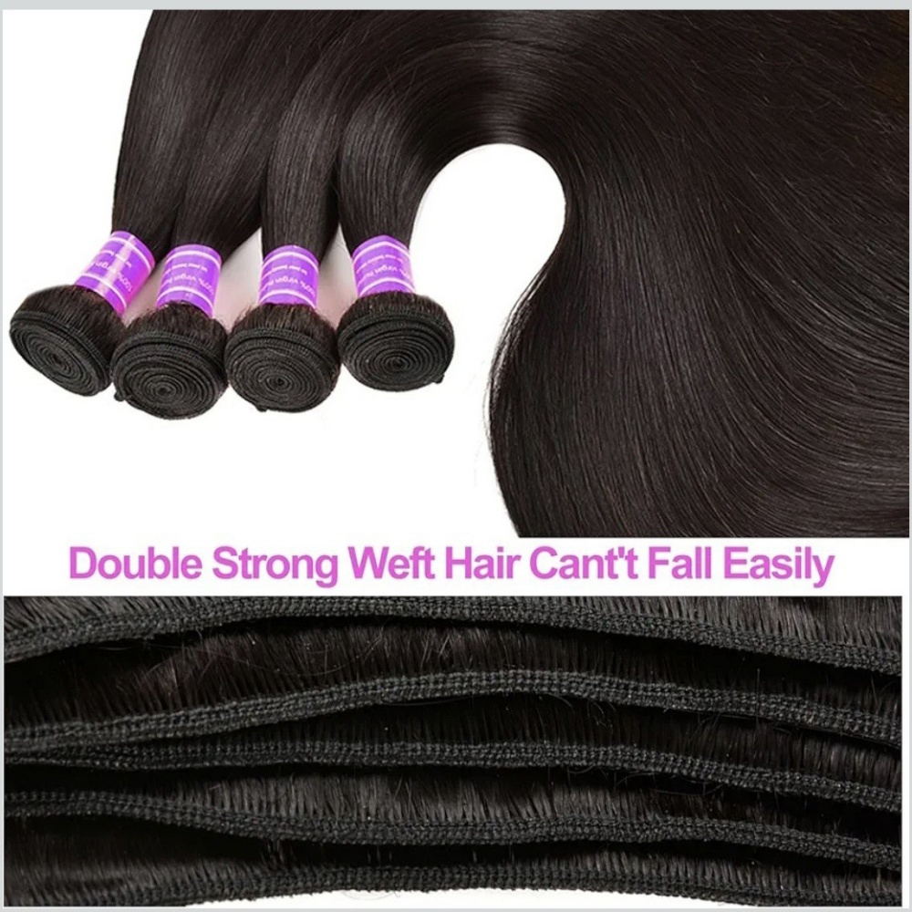 Finros Human Hair Bundles Bone - Sewing Lab ulasan dan harga