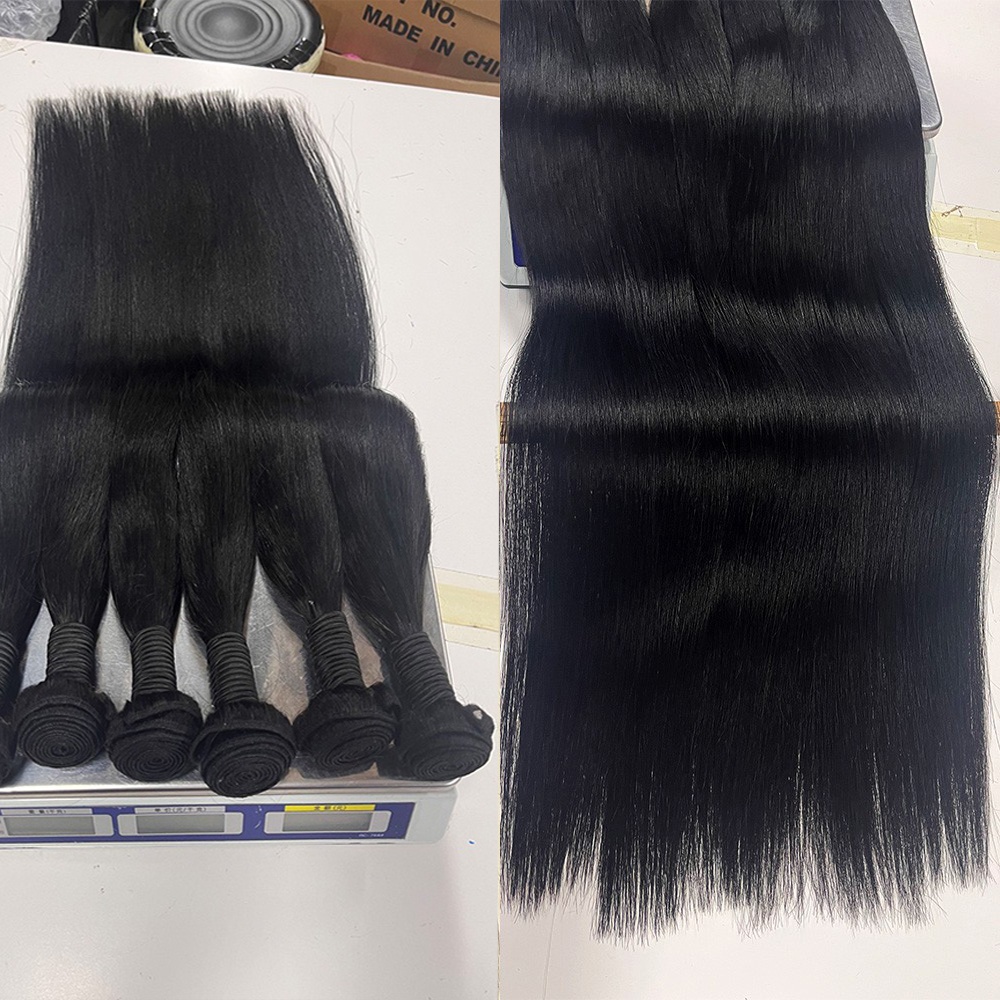 Finros Human Hair Bundles Bone - Sewing Lab ulasan dan harga
