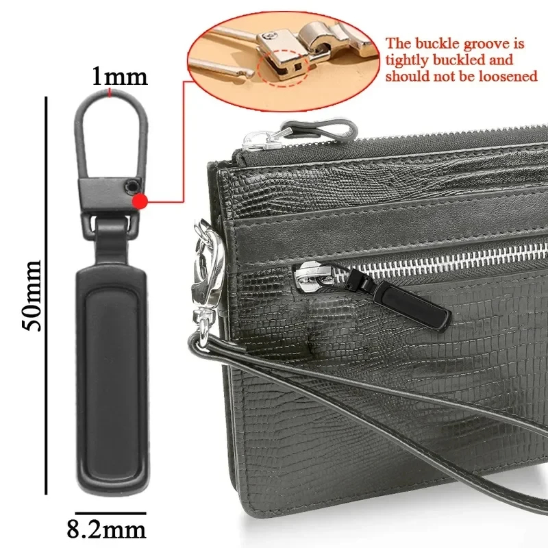 1-4Pcs Detachable Metal Zipper - Textile And Sewing Supply ulasan dan harga