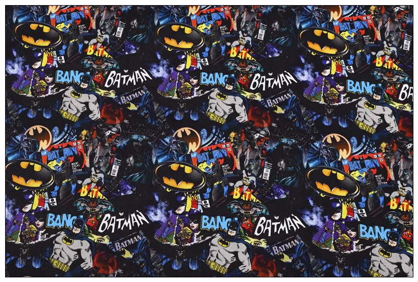 Batman Bandai Anime Design 100 - Sewing Textiles ulasan dan harga