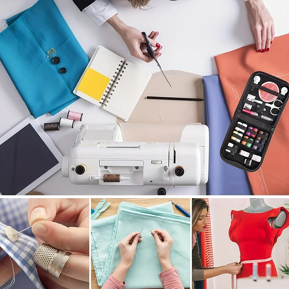 67/128pcs Sewing Kit With Sewi - Sewing Thread Production ulasan dan harga