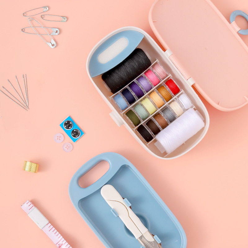 Sewing Kit, Plastic Sewing Box - Sewing Kit ulasan dan harga