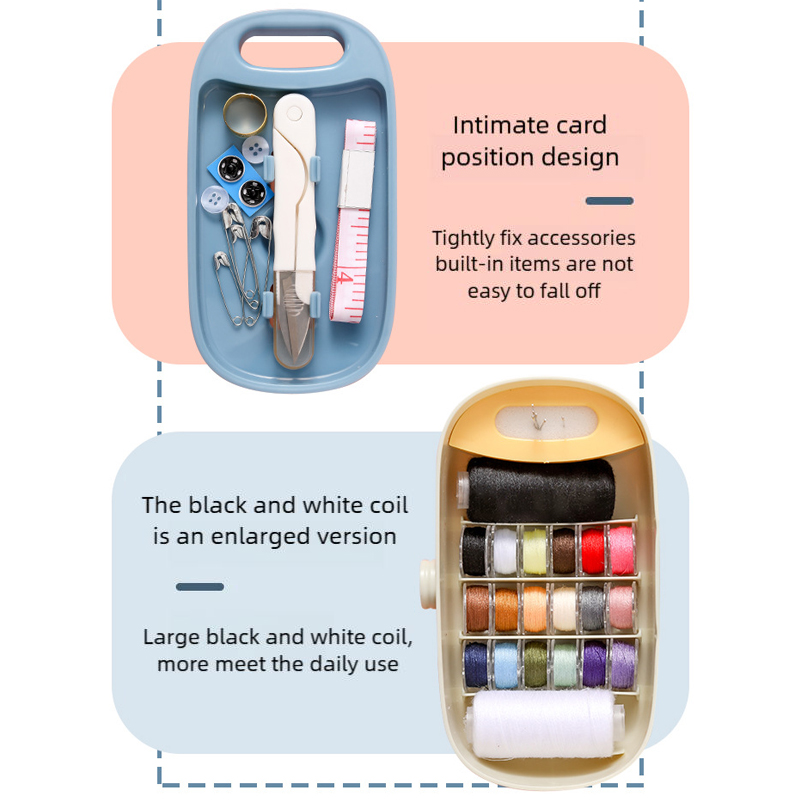 Sewing Kit, Plastic Sewing Box - Sewing Kit ulasan dan harga