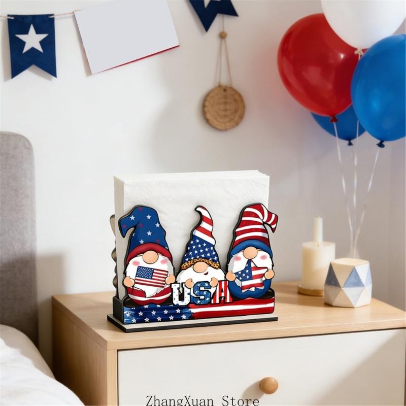 4PCS Wooden Tissue Paper Dispe - Pattern Tissue Paper ulasan dan harga