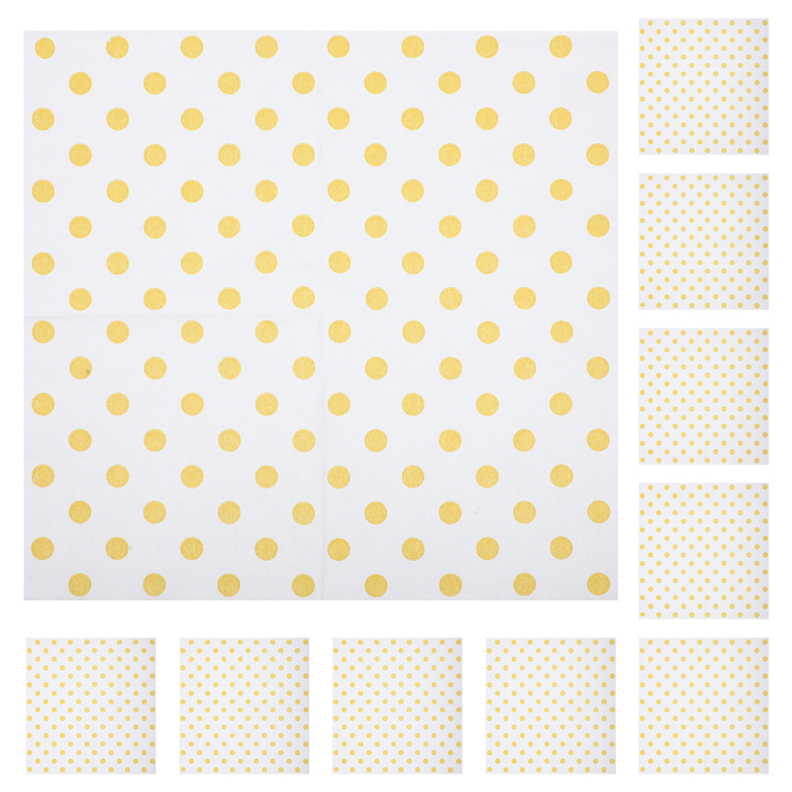5Sets Patterned Paper Napkins  - Pattern Tissue Paper ulasan dan harga